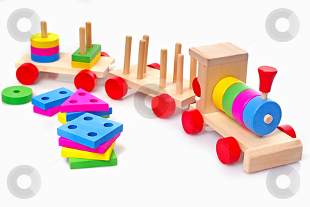 To use this stock image in your creative project, please select the size you need over to the right and click the "Add to Cart" button.
Your downloaded image will come with the Cutcaster watermark removed so don’t worry about the watermark you see on this page. Toy Train stock photo, Toy wooden train for tot of the younger age by Vadim Maier