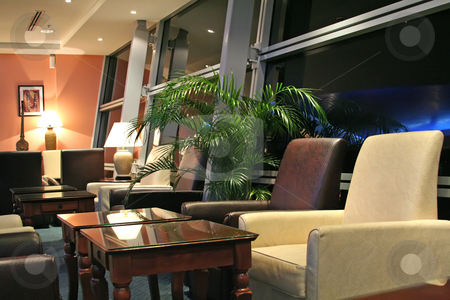 To use this stock image in your creative project, please select the size you need over to the right and click the "Add to Cart" button.
Your downloaded image will come with the Cutcaster watermark removed so don’t worry about the watermark you see on this page. Airport lounge stock photo, Airport business class executive lounge at night by Kheng Guan Toh