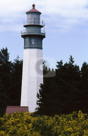To use this stock image in your creative project, please select the size you need over to the right and click the "Add to Cart" button.
Your downloaded image will come with the Cutcaster watermark removed so don’t worry about the watermark you see on this page. Abandoned lighthouse stock photo, Abandoned lighthouse standing tall by the costal trees and foliage by Joseph Ligori