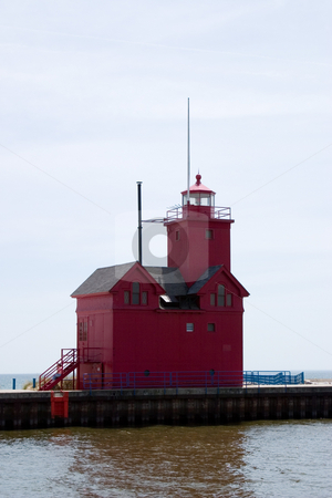 To use this stock image in your creative project, please select the size you need over to the right and click the "Add to Cart" button.
Your downloaded image will come with the Cutcaster watermark removed so don’t worry about the watermark you see on this page. Holland Michigan Lighthouse stock photo, by Ramses Racelis
