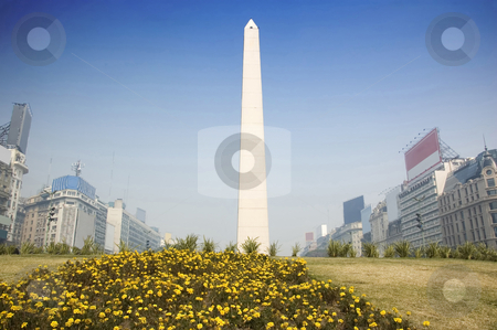 To use this stock image in your creative project, please select the size you need over to the right and click the "Add to Cart" button.
Your downloaded image will come with the Cutcaster watermark removed so don’t worry about the watermark you see on this page. Buenos Aires Obelisk stock photo, In the center of Buenos Aires, Argentina, stands this obelisk, an historic monument commemorating the 400 year anniversary of the city. by Lee Torrens