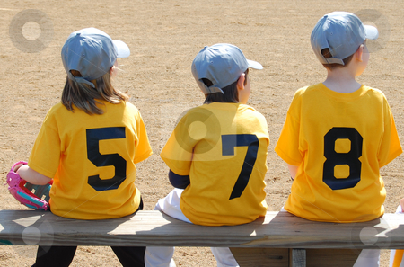 To use this stock image in your creative project, please select the size you need over to the right and click the "Add to Cart" button.
Your downloaded image will come with the Cutcaster watermark removed so don’t worry about the watermark you see on this page. Three baseball players on the bench stock photo, Three baseball players on the bench by Heather Shelley