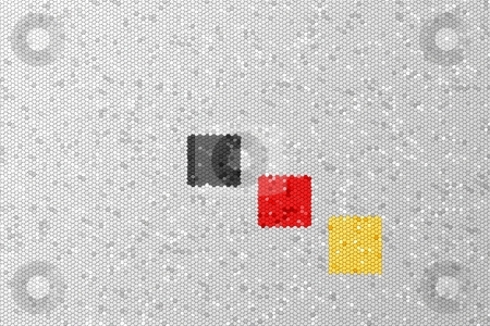 To use this stock image in your creative project, please select the size you need over to the right and click the "Add to Cart" button.
Your downloaded image will come with the Cutcaster watermark removed so don’t worry about the watermark you see on this page. Germany stock photo, Color of the Germany, Belgium flag as a mosaic. by Henrik Lehnerer