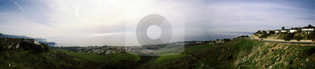 To use this stock image in your creative project, please select the size you need over to the right and click the "Add to Cart" button.
Your downloaded image will come with the Cutcaster watermark removed so don’t worry about the watermark you see on this page. Palos Verdes Panorama stock photo, Panoramic view of old Palos Verdes Peninsula California by Joseph Ligori