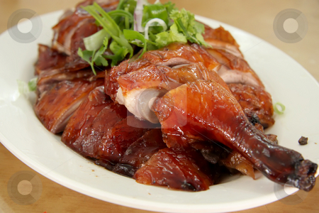 To use this stock image in your creative project, please select the size you need over to the right and click the "Add to Cart" button.
Your downloaded image will come with the Cutcaster watermark removed so don’t worry about the watermark you see on this page. Roast duck slices stock photo, Slices of roast duck traditional chinese cuisine by Kheng Guan Toh