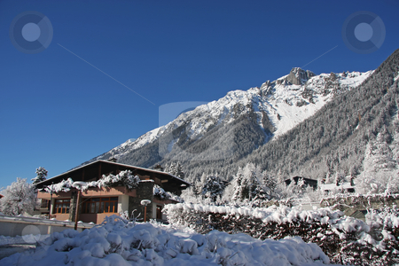 To use this stock image in your creative project, please select the size you need over to the right and click the "Add to Cart" button.
Your downloaded image will come with the Cutcaster watermark removed so don’t worry about the watermark you see on this page. Alpine cabin stock photo, Traditional alpine cabin in the mountains of Chamonix French Alps by Kheng Guan Toh