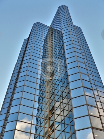 To use this stock image in your creative project, please select the size you need over to the right and click the "Add to Cart" button.
Your downloaded image will come with the Cutcaster watermark removed so don’t worry about the watermark you see on this page. Modern blue skyscraper stock photo, Modern blue skyscraper with clouds reflection by Laurent Dambies