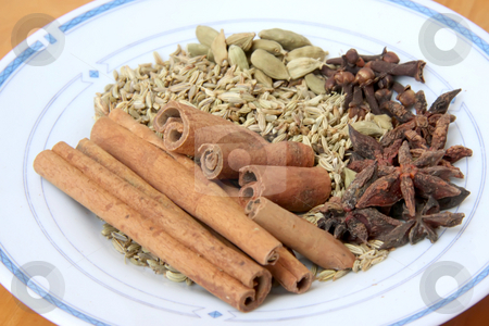 To use this stock image in your creative project, please select the size you need over to the right and click the "Add to Cart" button.
Your downloaded image will come with the Cutcaster watermark removed so don’t worry about the watermark you see on this page. Spices and herbs stock photo, Spices and herbs for seasoning cooking ingredients by Kheng Guan Toh