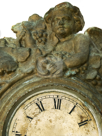 To use this stock image in your creative project, please select the size you need over to the right and click the "Add to Cart" button.
Your downloaded image will come with the Cutcaster watermark removed so don’t worry about the watermark you see on this page. Angel in time stock photo, Clock without pointers and angel represent eternity or immortality. by Sinisa Botas