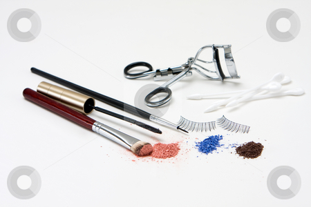 To use this stock image in your creative project, please select the size you need over to the right and click the "Add to Cart" button.
Your downloaded image will come with the Cutcaster watermark removed so don’t worry about the watermark you see on this page. Eye makeup set stock photo, Makeup set for the eyes with eyeshadows, brush, mascara, curler, q-tips and lashes, isolated by Paul Hakimata