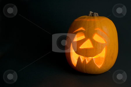 To use this stock image in your creative project, please select the size you need over to the right and click the "Add to Cart" button.
Your downloaded image will come with the Cutcaster watermark removed so don’t worry about the watermark you see on this page. Lighted Halloween Pumpkin stock photo, A lighted halloween 'Jack'o'Lantern' pumpkin on the right-hand side of a dark frame with some light spill in the foreground. by Steve Smith