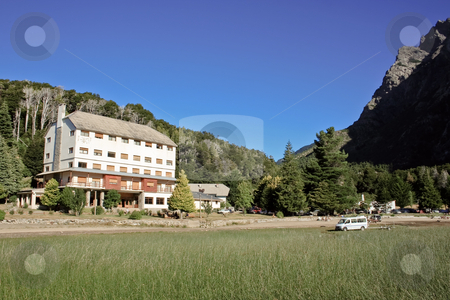To use this stock image in your creative project, please select the size you need over to the right and click the "Add to Cart" button.
Your downloaded image will come with the Cutcaster watermark removed so don’t worry about the watermark you see on this page. Hotel in the mountains stock photo, A plce to relax in the middle of nowhere by Rafael Franceschini