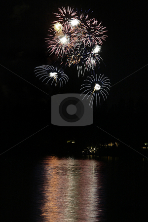 To use this stock image in your creative project, please select the size you need over to the right and click the "Add to Cart" button.
Your downloaded image will come with the Cutcaster watermark removed so don’t worry about the watermark you see on this page. Fire Work Show stock photo, July 25, 2008 : The 2008 Whaling Days fire work show lit up the waters in Tracyton, Washington. Each year the city of Silverdale put on a three day Whaling Days festival with the opening nights fire works show. by Jesse Beals