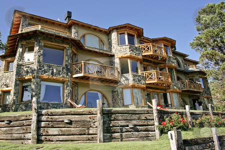 To use this stock image in your creative project, please select the size you need over to the right and click the "Add to Cart" button.
Your downloaded image will come with the Cutcaster watermark removed so don’t worry about the watermark you see on this page. A house by Nahuel Huapi Lake in Bariloche stock photo, A house by Nahuel Huapi Lake in Bariloche by Rafael Franceschini