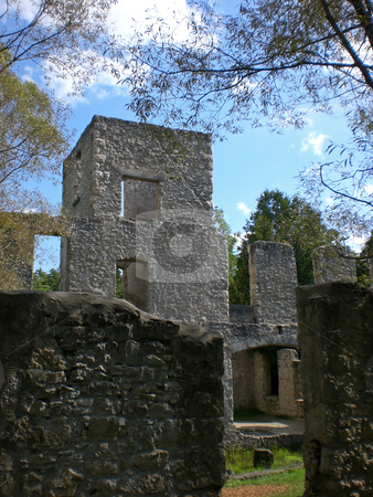To use this stock image in your creative project, please select the size you need over to the right and click the "Add to Cart" button.
Your downloaded image will come with the Cutcaster watermark removed so don’t worry about the watermark you see on this page. Mill ruins stock photo, by J.G. Byers
