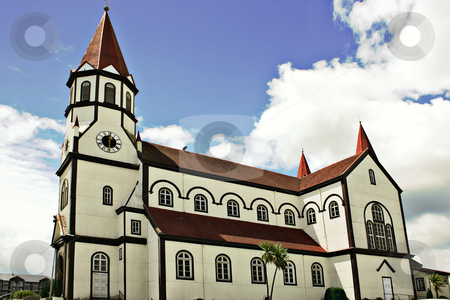 To use this stock image in your creative project, please select the size you need over to the right and click the "Add to Cart" button.
Your downloaded image will come with the Cutcaster watermark removed so don’t worry about the watermark you see on this page. White church stock photo, White church in the city of Puerto Varas in Chile by Rafael Franceschini