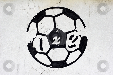To use this stock image in your creative project, please select the size you need over to the right and click the "Add to Cart" button.
Your downloaded image will come with the Cutcaster watermark removed so don’t worry about the watermark you see on this page. Painted football stock photo, Football symbol by Mark Yuill