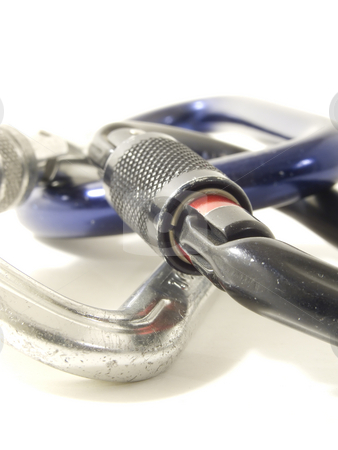 To use this stock image in your creative project, please select the size you need over to the right and click the "Add to Cart" button.
Your downloaded image will come with the Cutcaster watermark removed so don’t worry about the watermark you see on this page. Carabiner with DOF stock photo, Used carabiner isoletad on white by Paulo Resende