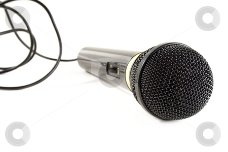 To use this stock image in your creative project, please select the size you need over to the right and click the "Add to Cart" button.
Your downloaded image will come with the Cutcaster watermark removed so don’t worry about the watermark you see on this page. Microphone stock photo, Microphone isolated on white by Paulo Resende