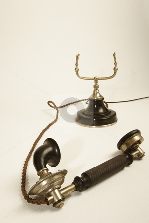 To use this stock image in your creative project, please select the size you need over to the right and click the "Add to Cart" button.
Your downloaded image will come with the Cutcaster watermark removed so don’t worry about the watermark you see on this page. Old telephone stock photo, Old telephone by Mark Yuill