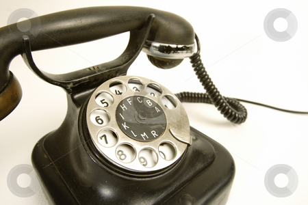 To use this stock image in your creative project, please select the size you need over to the right and click the "Add to Cart" button.
Your downloaded image will come with the Cutcaster watermark removed so don’t worry about the watermark you see on this page. Old telephone stock photo, Old telephone by Mark Yuill