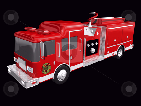 To use this stock image in your creative project, please select the size you need over to the right and click the "Add to Cart" button.
Your downloaded image will come with the Cutcaster watermark removed so don’t worry about the watermark you see on this page. Firetruck stock photo, Fire truck on a black background by John Teeter