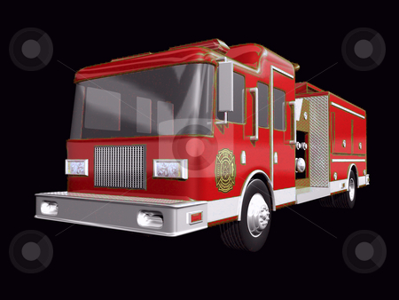 To use this stock image in your creative project, please select the size you need over to the right and click the "Add to Cart" button.
Your downloaded image will come with the Cutcaster watermark removed so don’t worry about the watermark you see on this page. Firetruck stock photo, 3D fire truck on a black background by John Teeter