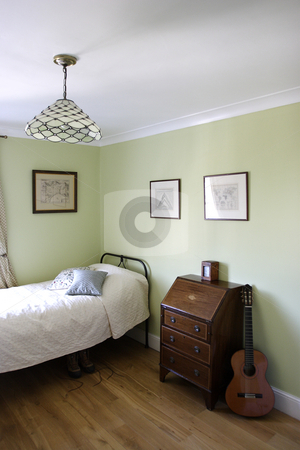 To use this stock image in your creative project, please select the size you need over to the right and click the "Add to Cart" button.
Your downloaded image will come with the Cutcaster watermark removed so don’t worry about the watermark you see on this page. Bedroom interior stock photo, Bedroom interior by Mark Yuill