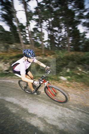 To use this stock image in your creative project, please select the size you need over to the right and click the "Add to Cart" button.
Your downloaded image will come with the Cutcaster watermark removed so don’t worry about the watermark you see on this page. Young woman mountain biking stock photo, Young woman mountain biking down dirt road by Monkey Business Images