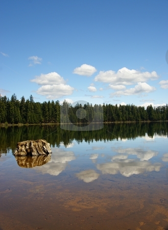 To use this stock image in your creative project, please select the size you need over to the right and click the "Add to Cart" button.
Your downloaded image will come with the Cutcaster watermark removed so don’t worry about the watermark you see on this page. Lake stock photo, So. Twin Lake by Harold Johnson