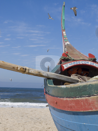 To use this stock image in your creative project, please select the size you need over to the right and click the "Add to Cart" button.
Your downloaded image will come with the Cutcaster watermark removed so don’t worry about the watermark you see on this page. Fisherman boat on the sand stock photo, Fisherman boat waiting to go to the sea. We can read