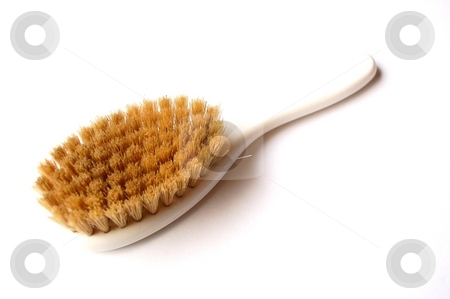 To use this stock image in your creative project, please select the size you need over to the right and click the "Add to Cart" button.
Your downloaded image will come with the Cutcaster watermark removed so don’t worry about the watermark you see on this page. Brush stock photo, A white brush, daylight, white background by Lars Kastilan
