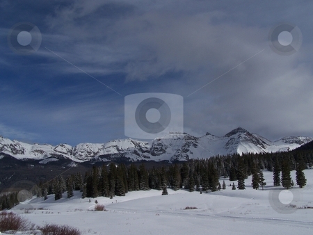 To use this stock image in your creative project, please select the size you need over to the right and click the "Add to Cart" button.
Your downloaded image will come with the Cutcaster watermark removed so don’t worry about the watermark you see on this page. Lizard Head Pass in winter, Colorado stock photo, Taken near the town of Telluride, Colorado, at the top of Lizard Head Pass. by JKJ Anderson