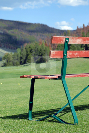 To use this stock image in your creative project, please select the size you need over to the right and click the "Add to Cart" button.
Your downloaded image will come with the Cutcaster watermark removed so don’t worry about the watermark you see on this page. Bench at driving range stock photo, by Brian Shephard