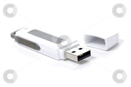 To use this stock image in your creative project, please select the size you need over to the right and click the "Add to Cart" button.
Your downloaded image will come with the Cutcaster watermark removed so don’t worry about the watermark you see on this page. USB Storage Device stock photo, White USB Flash / Memory Storage Card on an Isolated Background by Brian Shephard