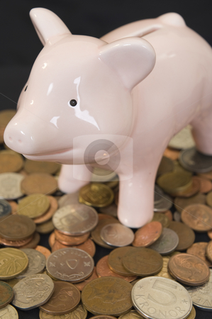 To use this stock image in your creative project, please select the size you need over to the right and click the "Add to Cart" button.
Your downloaded image will come with the Cutcaster watermark removed so don’t worry about the watermark you see on this page. Piggybank with various currency stock photo, Piggybank with various international currencies on a black background. by Nicolaas Traut