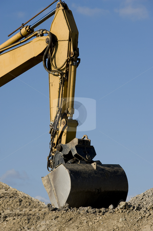 To use this stock image in your creative project, please select the size you need over to the right and click the "Add to Cart" button.
Your downloaded image will come with the Cutcaster watermark removed so don’t worry about the watermark you see on this page. Caterpillar digger working on road construction stock photo, Caterpillar digger working on road construction by Flemming Jacobsen