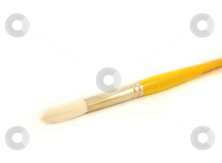 To use this stock image in your creative project, please select the size you need over to the right and click the "Add to Cart" button.
Your downloaded image will come with the Cutcaster watermark removed so don’t worry about the watermark you see on this page. Paintbrush stock photo, Paintbrush on white background by Julie Bentz