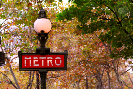 To use this stock image in your creative project, please select the size you need over to the right and click the "Add to Cart" button.
Your downloaded image will come with the Cutcaster watermark removed so don’t worry about the watermark you see on this page. Paris metro stock photo, Red metro sign in Paris France on background of fall trees by Elena Elisseeva