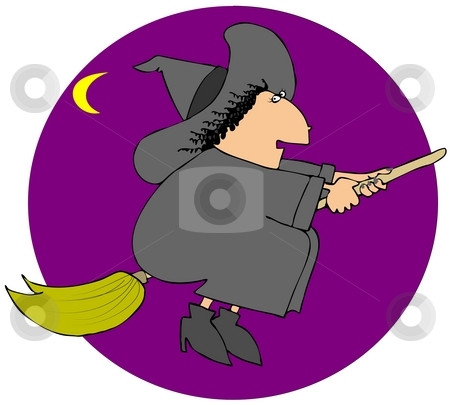 To use this stock image in your creative project, please select the size you need over to the right and click the "Add to Cart" button.
Your downloaded image will come with the Cutcaster watermark removed so don’t worry about the watermark you see on this page. Witch On A Broom stock photo, This illustration depicts a witch riding a broom. by Dennis Cox