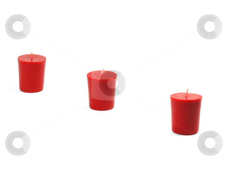 To use this stock image in your creative project, please select the size you need over to the right and click the "Add to Cart" button.
Your downloaded image will come with the Cutcaster watermark removed so don’t worry about the watermark you see on this page. Three candles stock photo, Three red candles isolated on white background by Francesco Perre