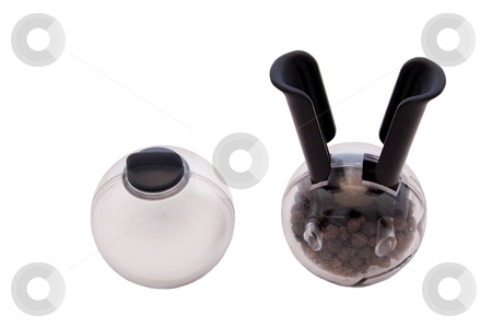 To use this stock image in your creative project, please select the size you need over to the right and click the "Add to Cart" button.
Your downloaded image will come with the Cutcaster watermark removed so don’t worry about the watermark you see on this page. Salt and Pepper stock photo, Salt shaker and pepper grinder by Nicholas Rjabow