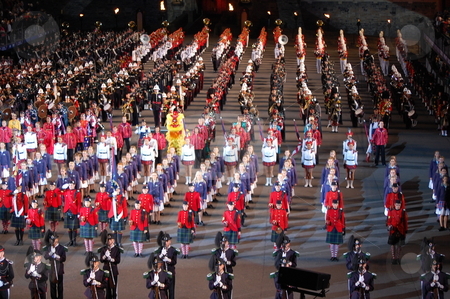 To use this stock image in your creative project, please select the size you need over to the right and click the "Add to Cart" button.
Your downloaded image will come with the Cutcaster watermark removed so don’t worry about the watermark you see on this page. Edinburgh Military Tattoo stock photo, Shot taken at The Edinburgh Military Tattoo by Paul McKay