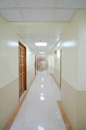To use this stock image in your creative project, please select the size you need over to the right and click the "Add to Cart" button.
Your downloaded image will come with the Cutcaster watermark removed so don’t worry about the watermark you see on this page. Hallway stock photo, Long hallway in a big condominium by Jonas Marcos San Luis