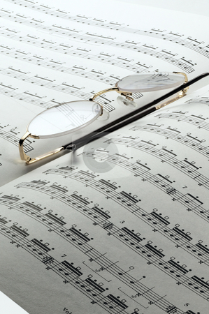 To use this stock image in your creative project, please select the size you need over to the right and click the "Add to Cart" button.
Your downloaded image will come with the Cutcaster watermark removed so don’t worry about the watermark you see on this page. Music charts stock photo, Percussion and drums music charts with glasses on top by Francesco Perre