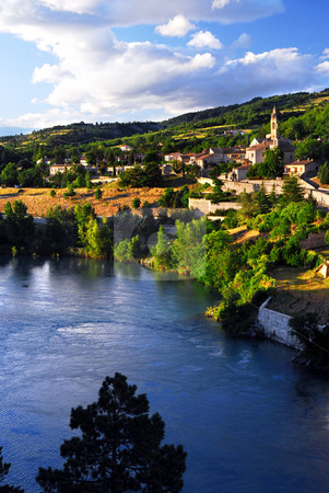 To use this stock image in your creative project, please select the size you need over to the right and click the "Add to Cart" button.
Your downloaded image will come with the Cutcaster watermark removed so don’t worry about the watermark you see on this page. Town of Sisteron in Provence France stock photo, Scenic view on town of Sisteron in Provence France by Elena Elisseeva