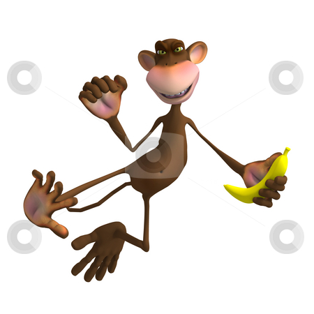 To use this stock image in your creative project, please select the size you need over to the right and click the "Add to Cart" button.
Your downloaded image will come with the Cutcaster watermark removed so don’t worry about the watermark you see on this page. Monkey Business stock photo, Render of a funny Toon Monkey with Clipping Path by Ralf Kraft