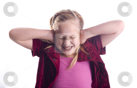 To use this stock image in your creative project, please select the size you need over to the right and click the "Add to Cart" button.
Your downloaded image will come with the Cutcaster watermark removed so don’t worry about the watermark you see on this page. Girl Covering Ears stock photo, Girl covering her ears because it is too loud isolated on white by John McLaird
