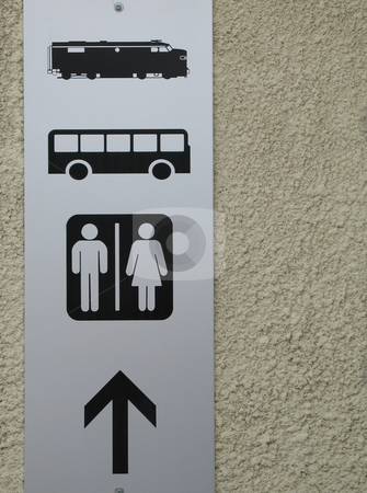 To use this stock image in your creative project, please select the size you need over to the right and click the "Add to Cart" button.
Your downloaded image will come with the Cutcaster watermark removed so don’t worry about the watermark you see on this page. Bus, train, washroom sign stock photo, by Mbudley Mbudley