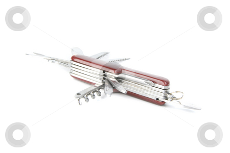 To use this stock image in your creative project, please select the size you need over to the right and click the "Add to Cart" button.
Your downloaded image will come with the Cutcaster watermark removed so don’t worry about the watermark you see on this page. Marketing red swiss army pocket knife tool stock photo, Iconic pocket knife of the swiss army. lots of uses for designers by Ivan Montero